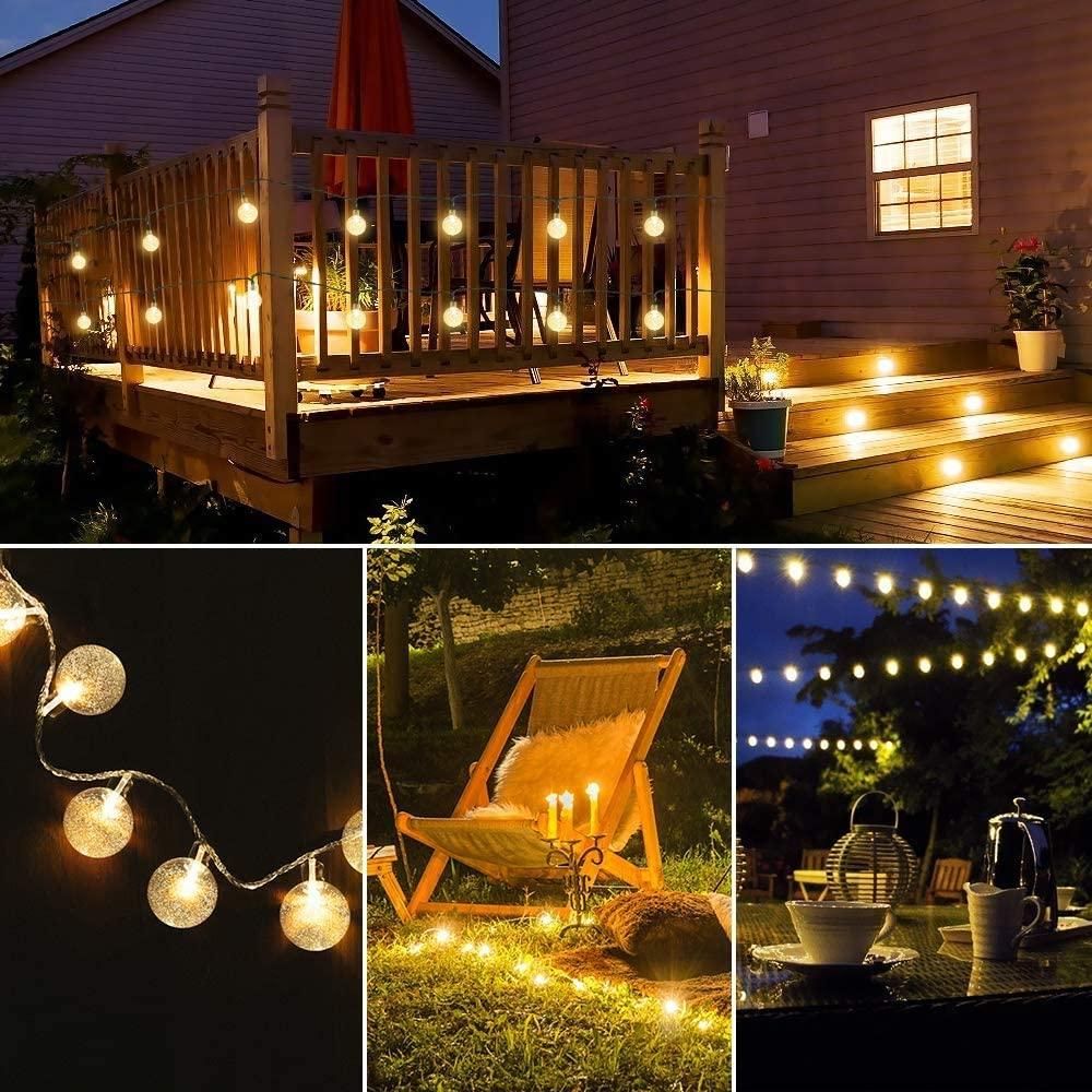 16 LED Crystal Balls String Light